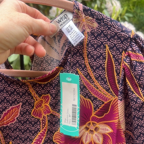 Stretchy Floral/Botanical Print Dress - Picture 6 of 15